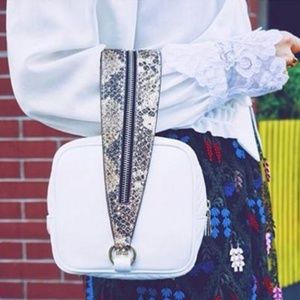 NWT HEIRLOOM LEATHER PYTHON WRISTLET "VERONICA"